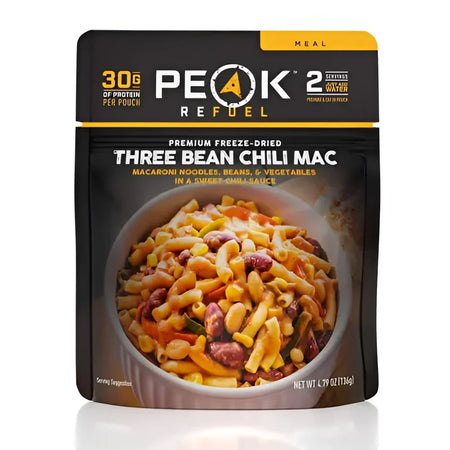Peak Refuel Three Bean Chili Mac Pouch