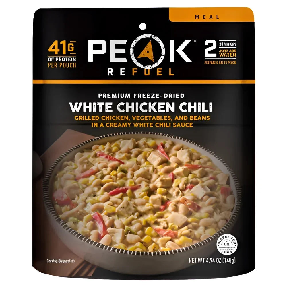 Peak Refuel WHITE CHICKEN CHILI Pouch