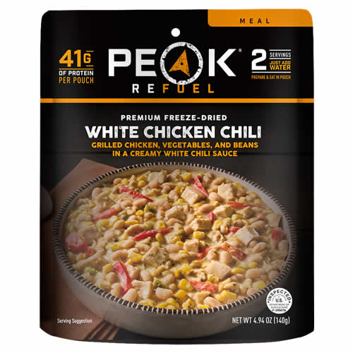 Peak Refuel WHITE CHICKEN CHILI (2 Servings)