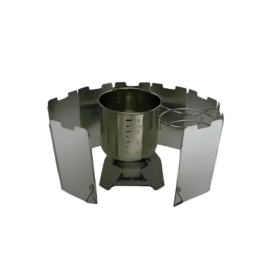 9-Plate Wind Shield (5.3" Tall)