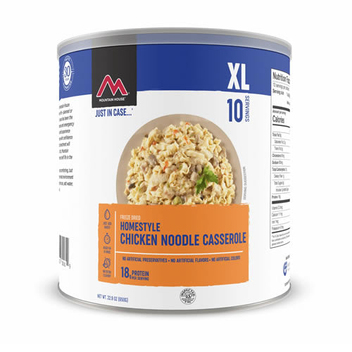 Mountain House #10 Can Homestyle Chicken Noodle Casserole