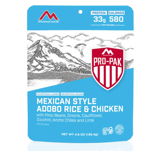 Mountain House Pro-Pak Mexican Style Adobo Rice & Chicken