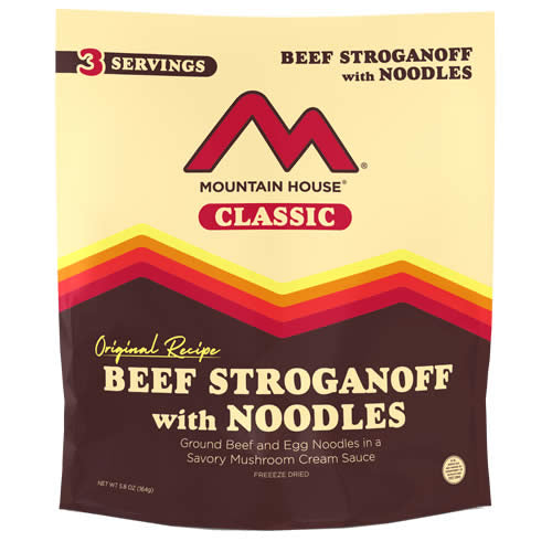 Mountain House Classic Recipe Beef Stroganoff w/ Noodles