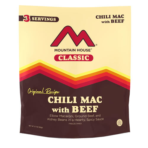 Mountain House Classic Recipe Chili Mac with Beef