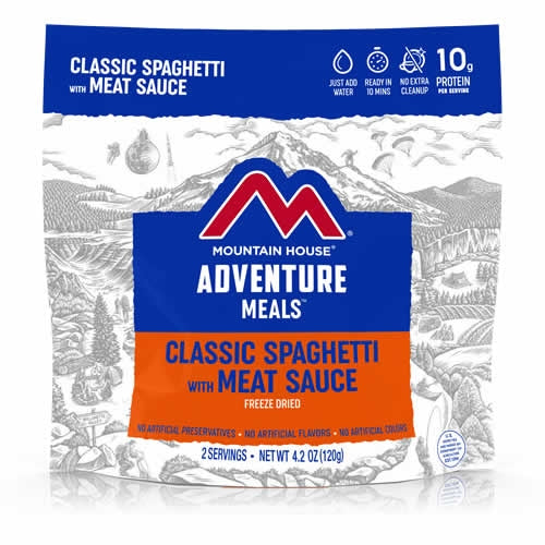 Mountain House Adventure Meals Classic Spaghetti w/ Meat Sauce