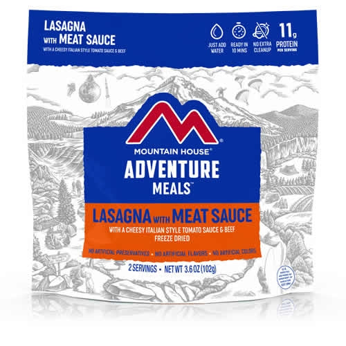 Mountain House Adventure Meals Lasagna w/ Meat Sauce