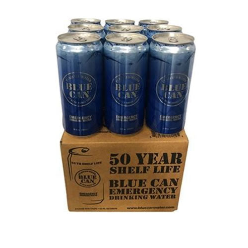 Blue Can Water Big Blue (32oz, Case of 9)