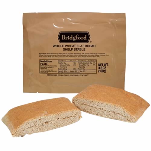 Bridgford MRE Whole Wheat Flat Bread