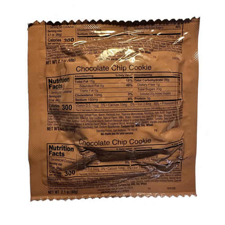 MRE Chocolate Chip Cookie