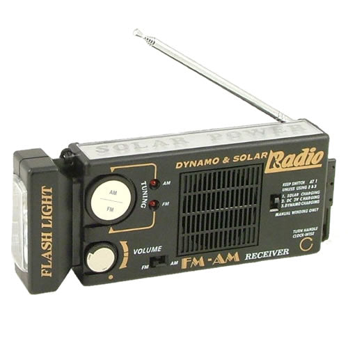 Original Survival Radio with Built-In Flashlight