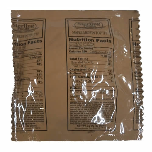 MRE Maple Muffin Top