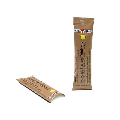 MRE Beverage LEMONADE Power Stick with Electrolytes