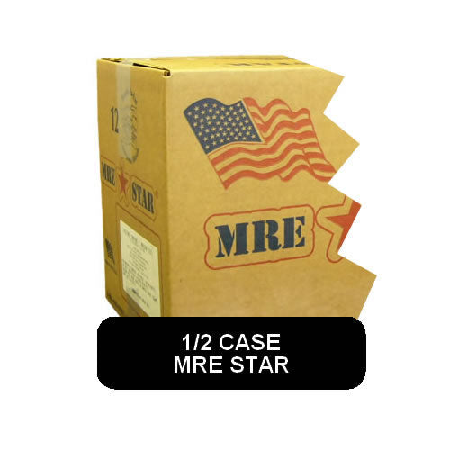 MRE Meals Half Case - MRE STAR Meals with Heaters (FEB 2024)