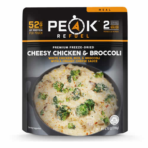 Peak Refuel Cheesy Chicken & Broccoli (2 Servings)