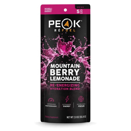 Peak Refuel Mountain Berry Lemonade Re-Energizing Hydration Blend (5-pack)