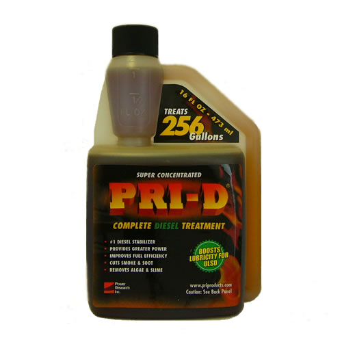 PRI-D Diesel Treatment (Treats 256 Gallons)