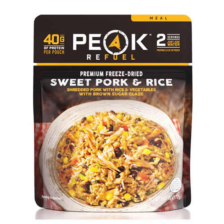 Peak Refuel Sweet Pork & Rice (2 Servings)