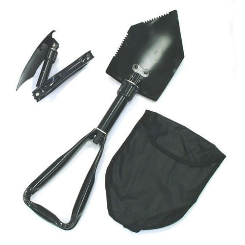 Tri-Fold Emergency Shovel (Military Style)